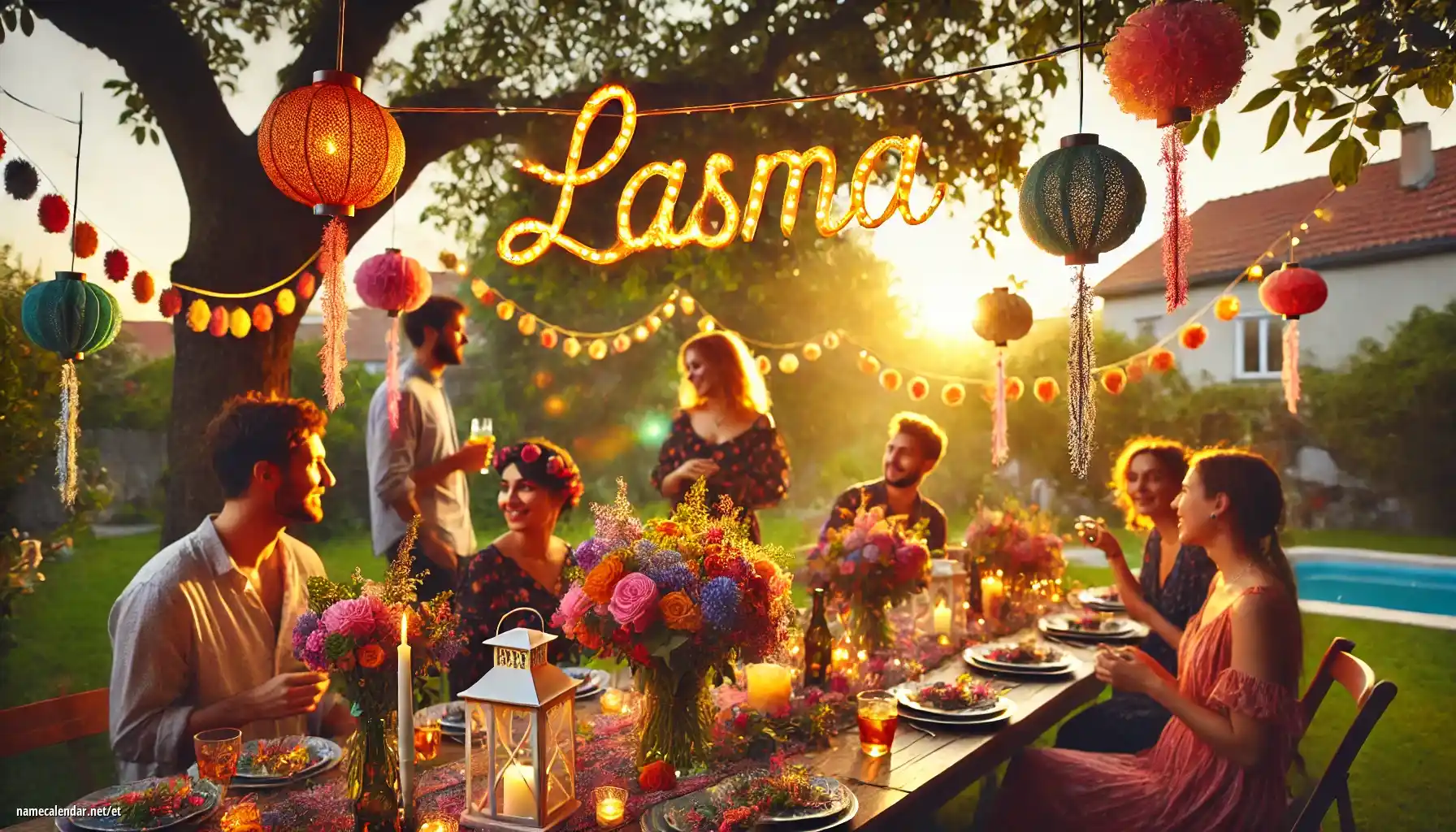 Nimepäeva ja nime tähistamine - Lasma