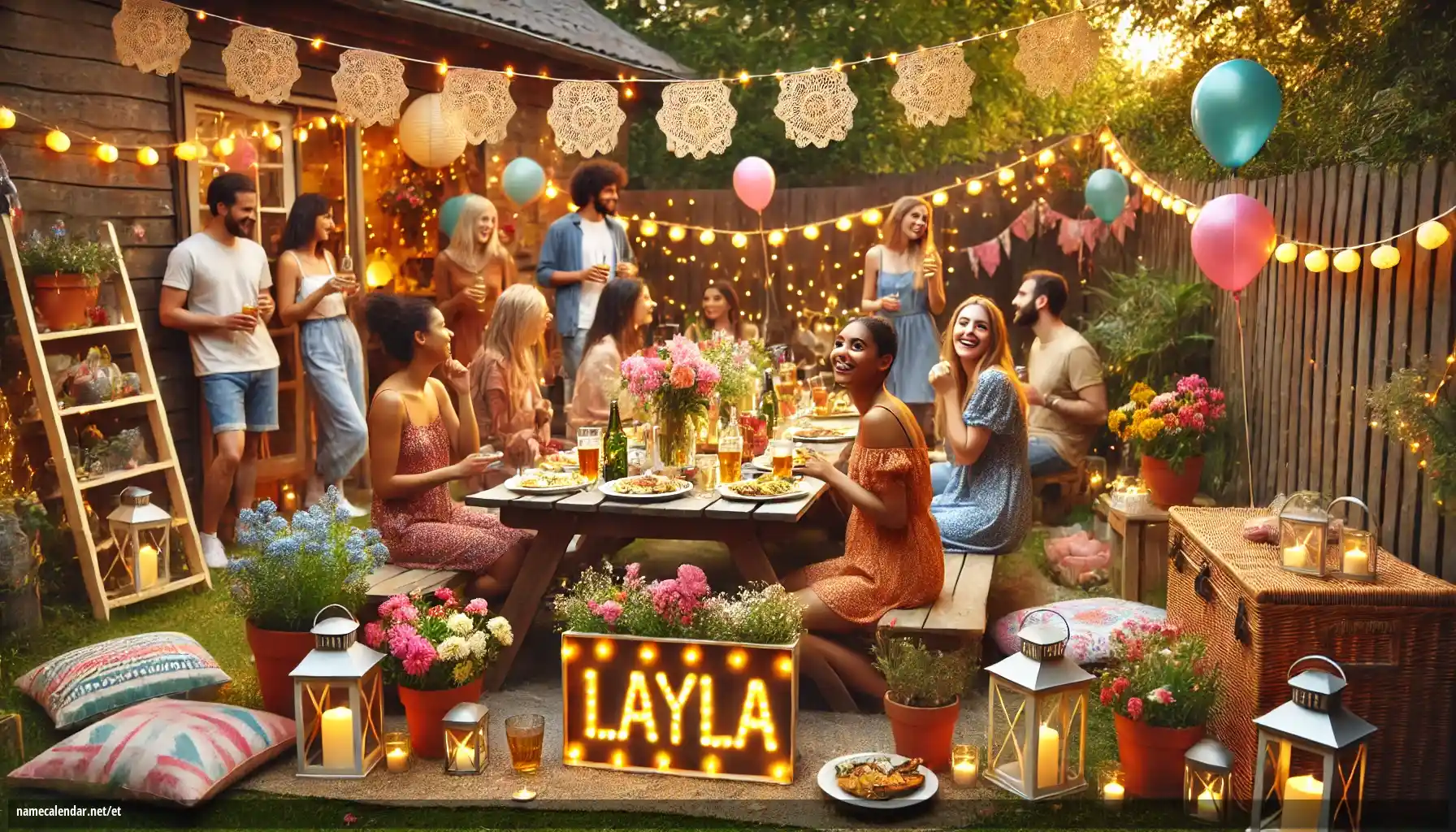 Nimepäeva ja nime tähistamine - Layla