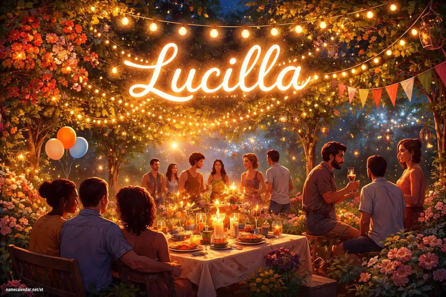 Nimepäeva ja nime tähistamine - Lucilla