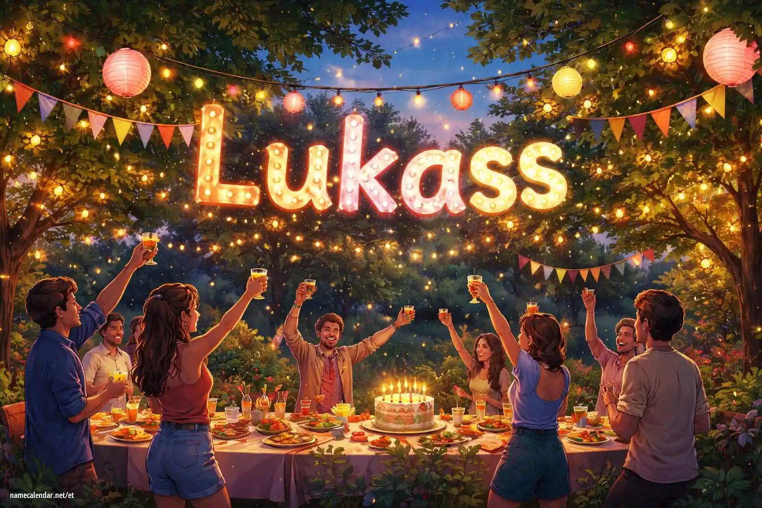 Nimepäeva ja nime tähistamine - Lukass