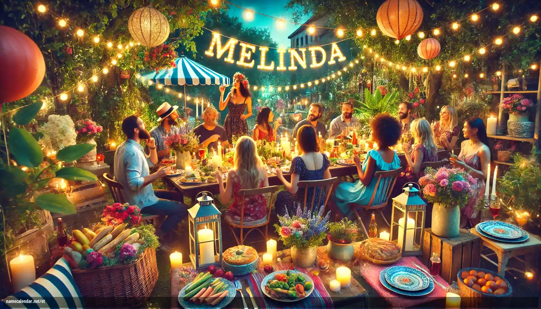 Nimepäeva ja nime tähistamine - Melinda