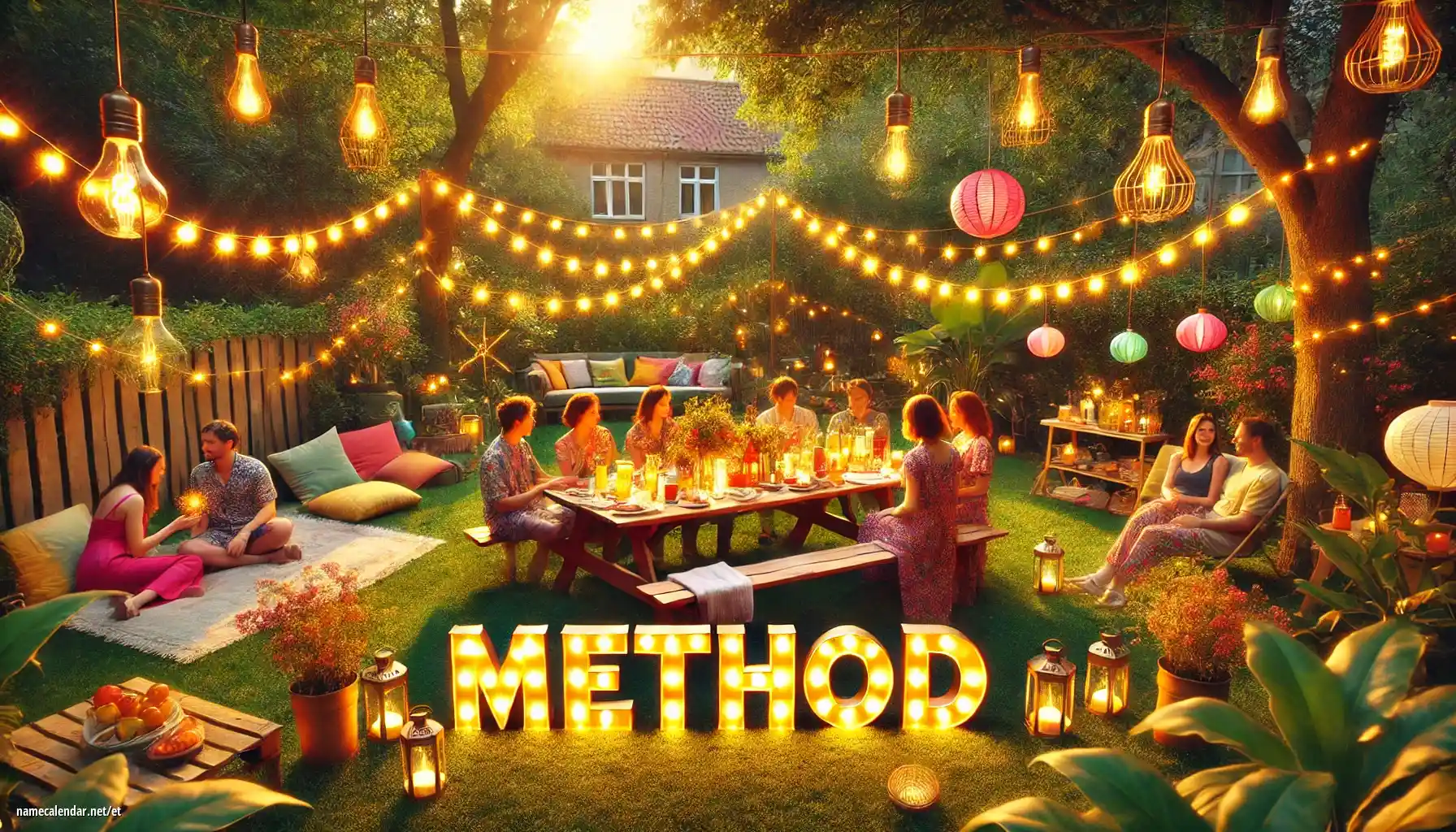 Nimepäeva ja nime tähistamine - Method