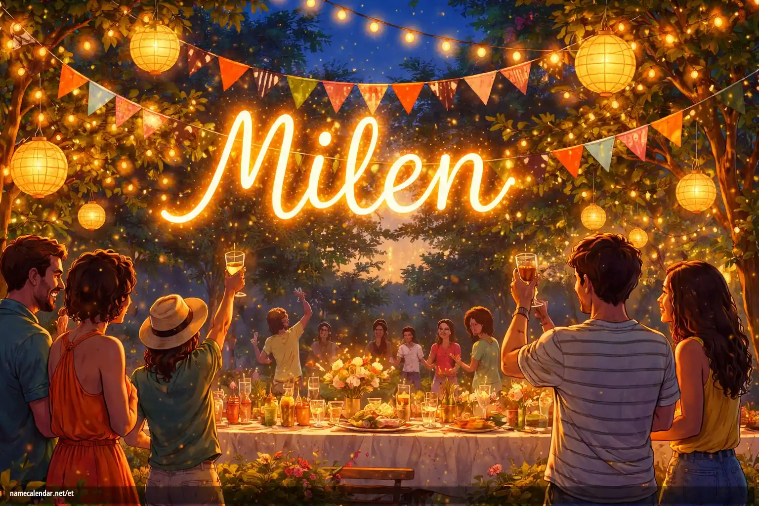 Nimepäeva ja nime tähistamine - Milen