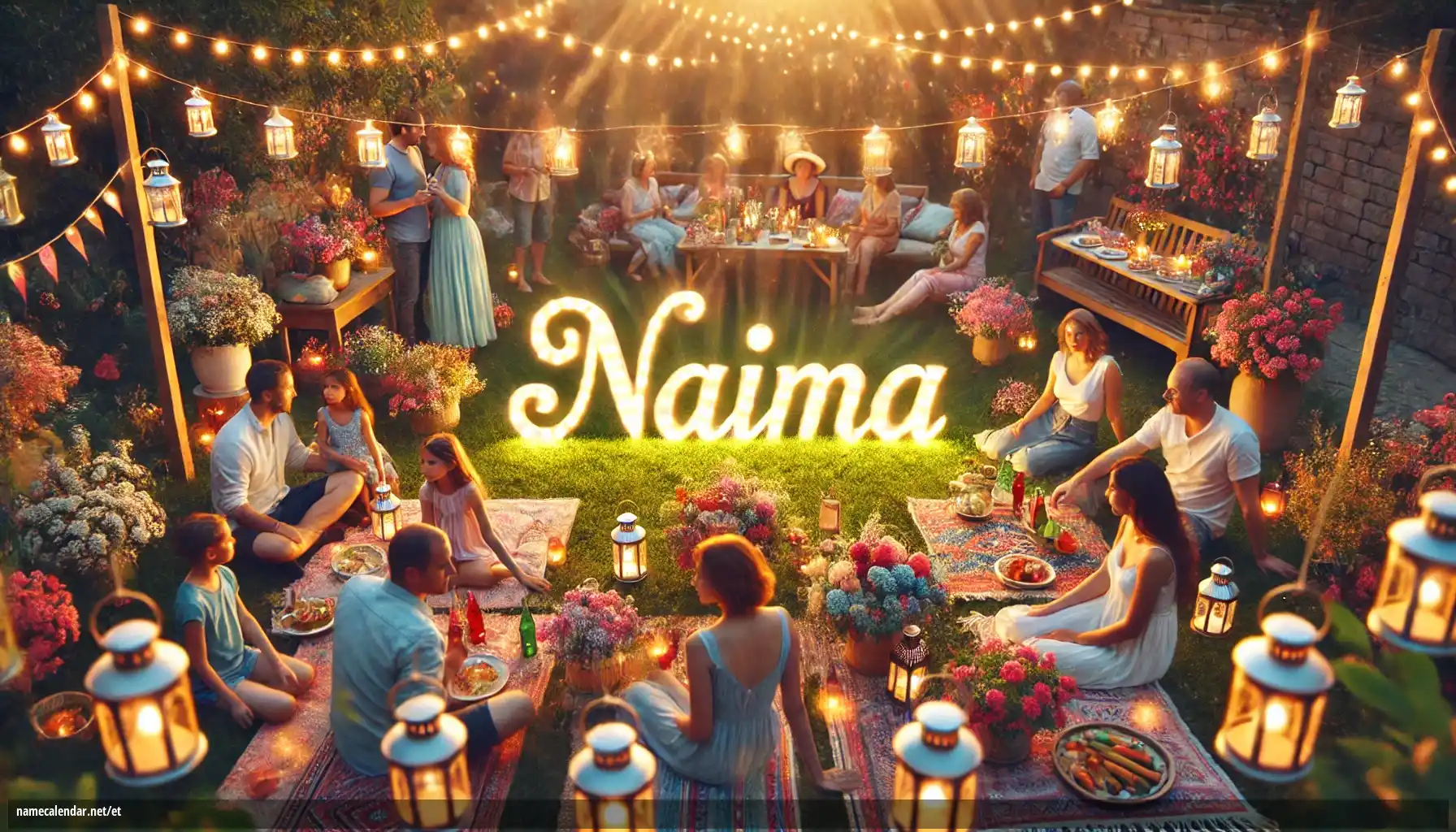 Nimepäeva ja nime tähistamine - Naima