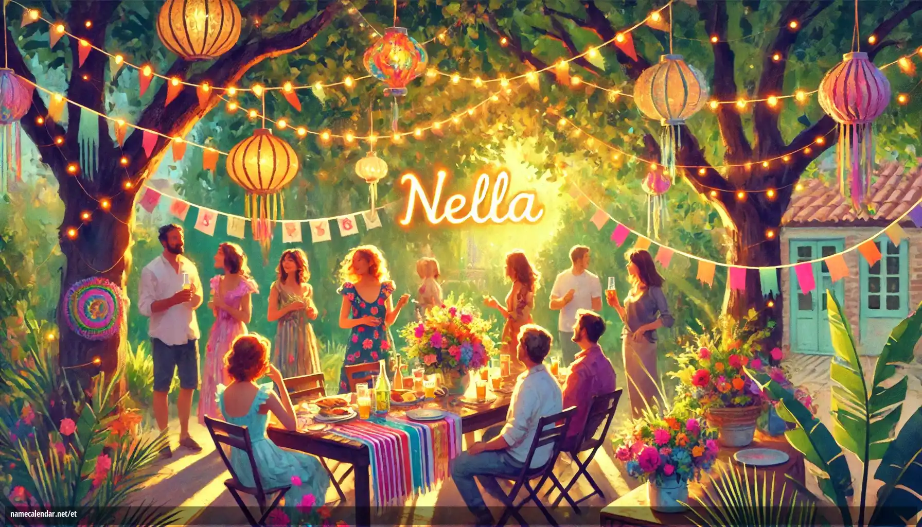 Nimepäeva ja nime tähistamine - Nella