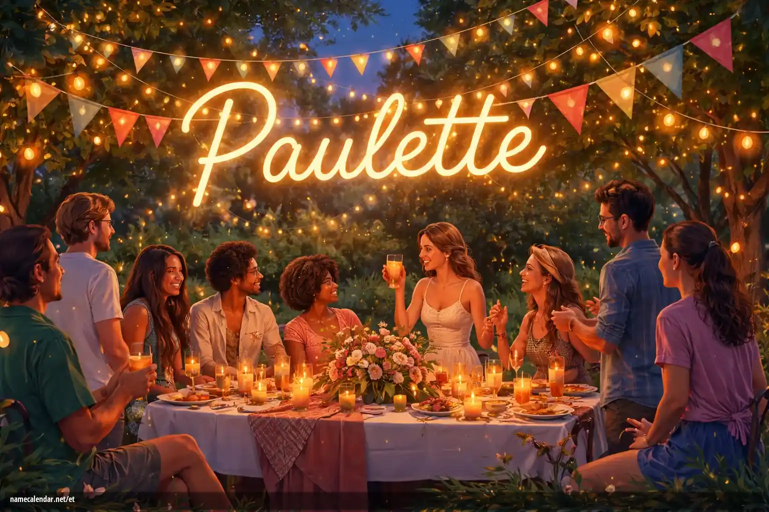 Nimepäeva ja nime tähistamine - Paulette