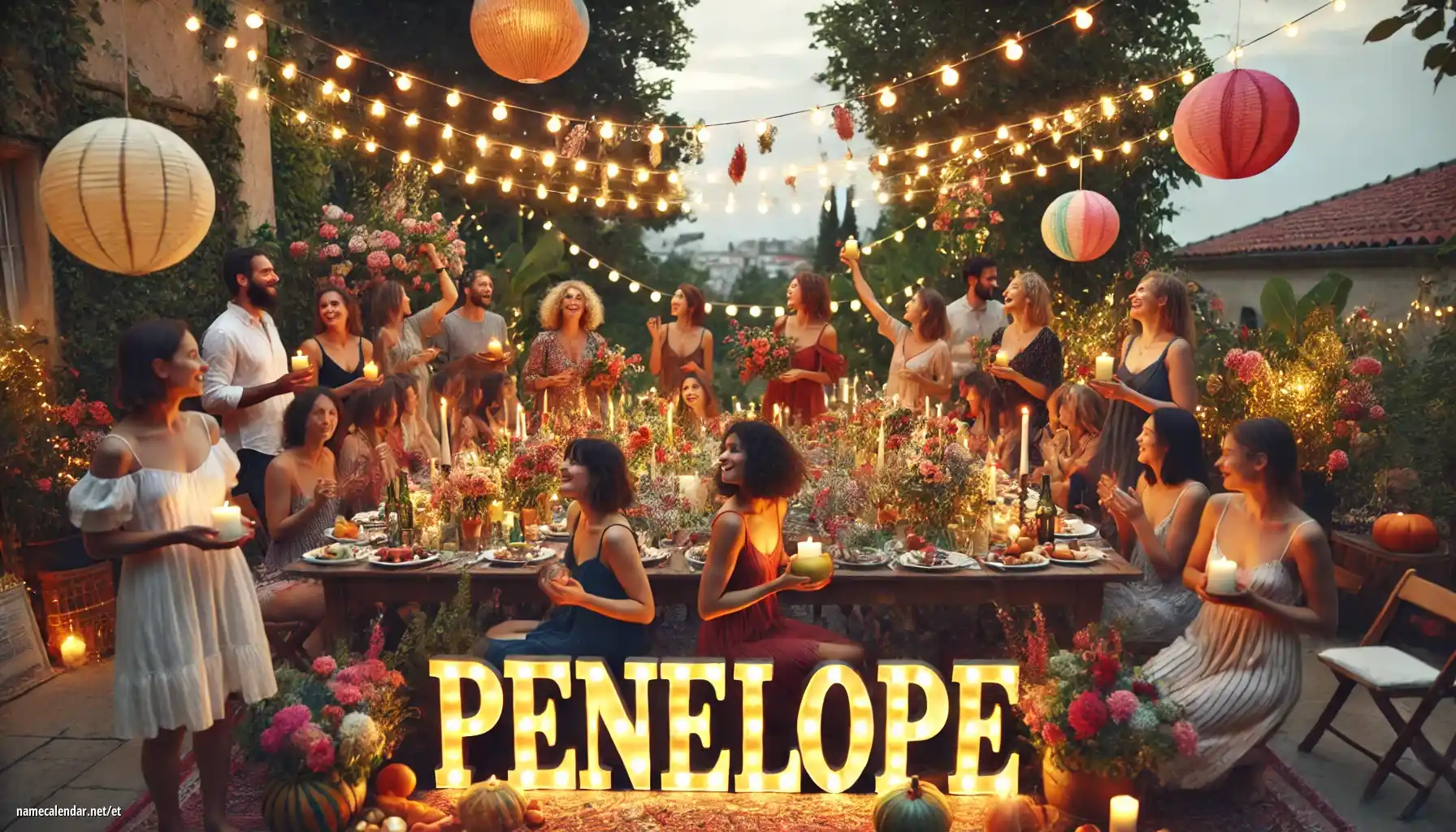 Nimepäeva ja nime tähistamine - Penélope