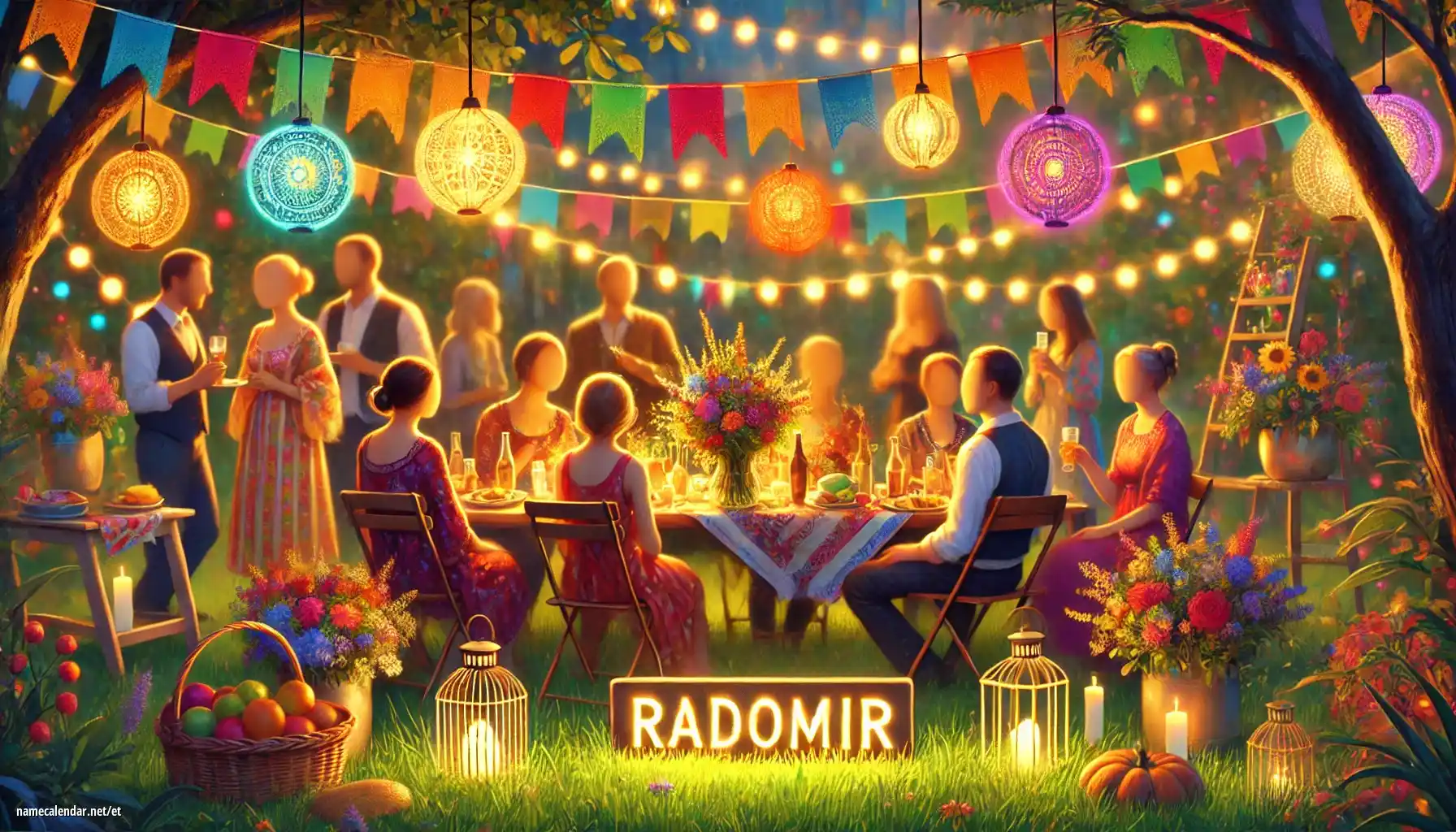 Nimepäeva ja nime tähistamine - Radomír