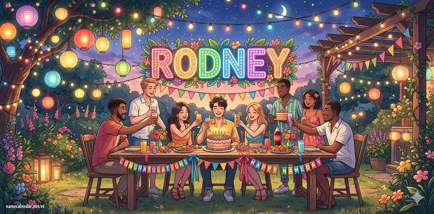 Nimepäeva ja nime tähistamine - Rodney