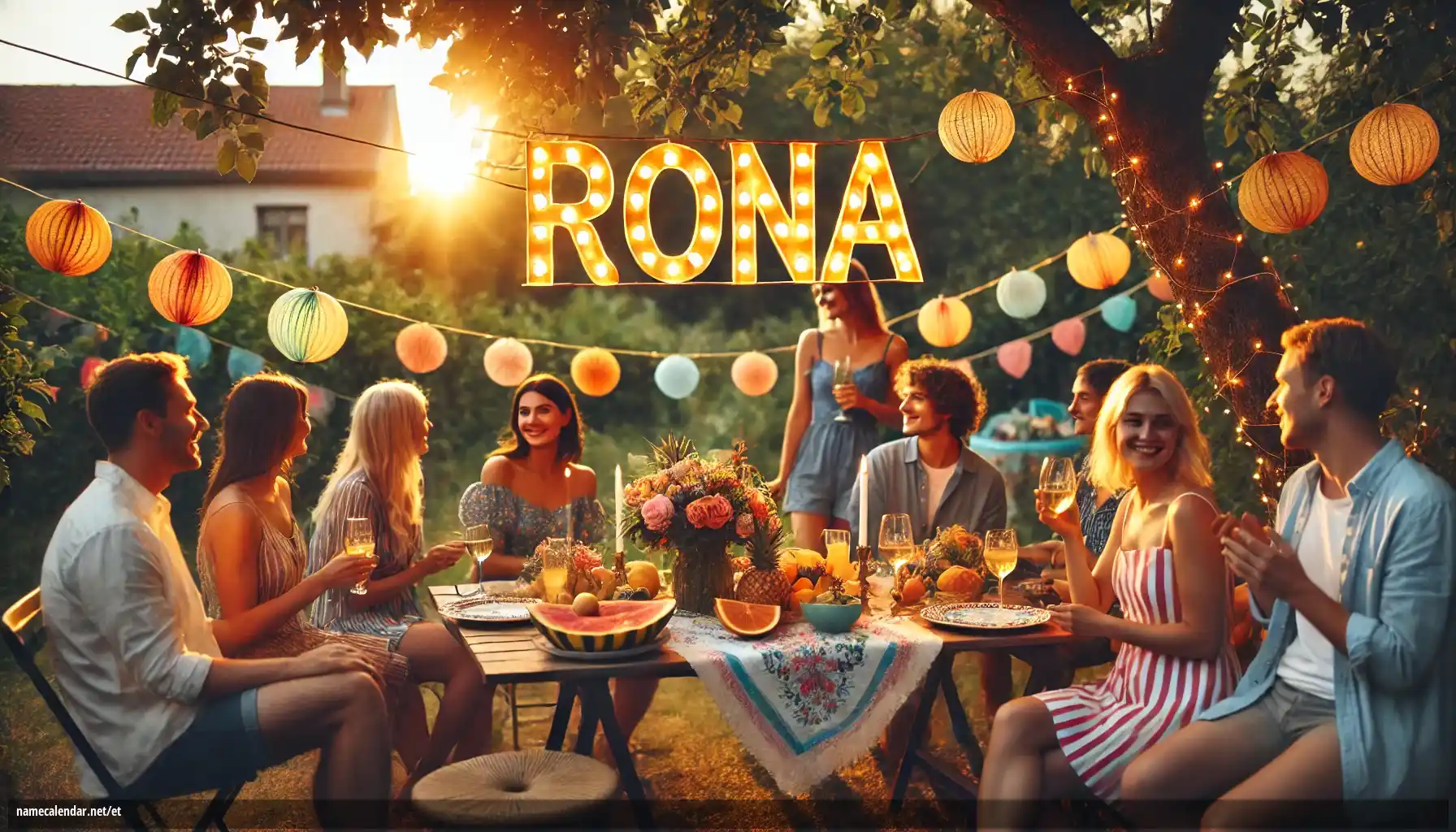 Nimepäeva ja nime tähistamine - Rona