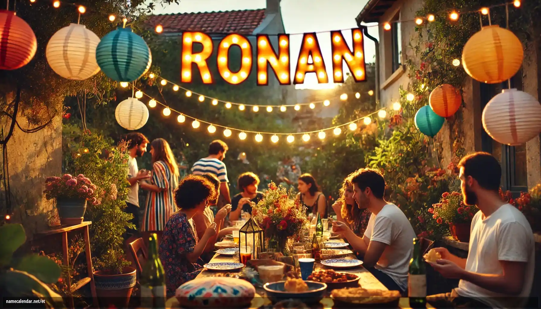 Nimepäeva ja nime tähistamine - Ronan