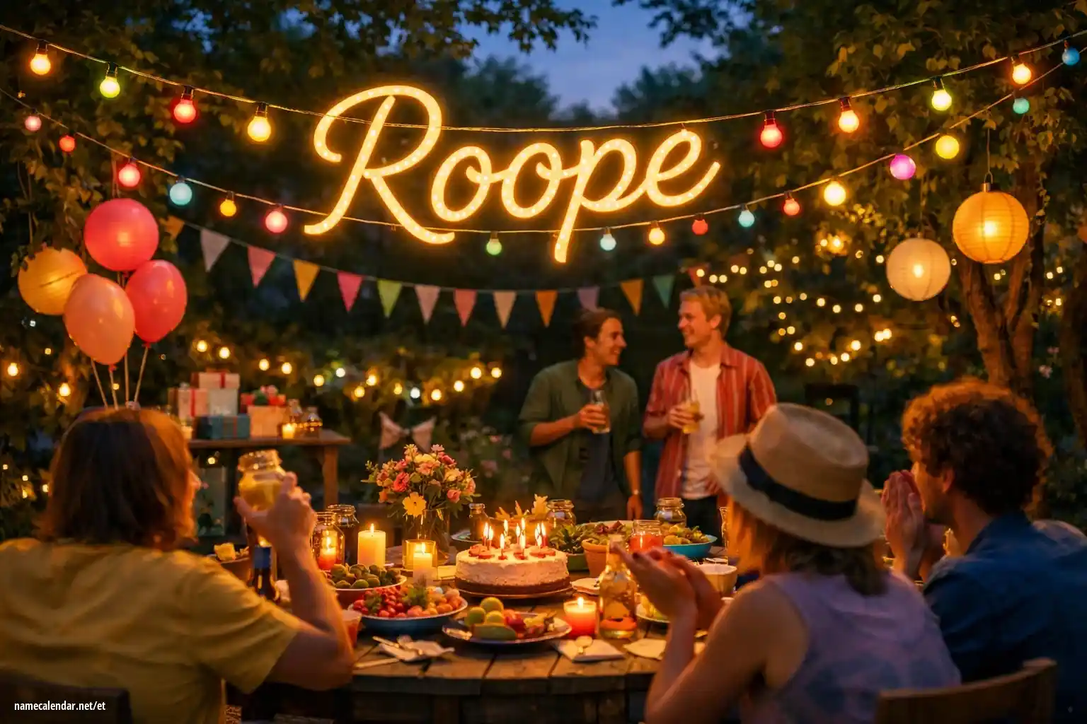 Nimepäeva ja nime tähistamine - Roope