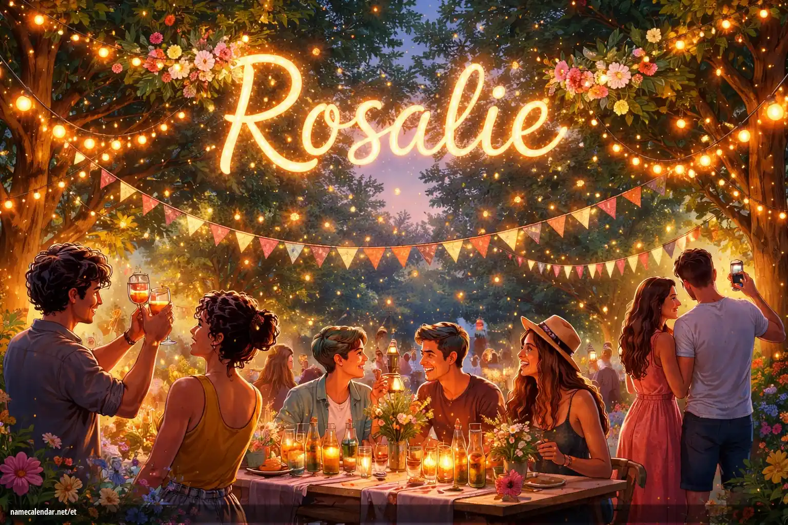 Nimepäeva ja nime tähistamine - Rosalie