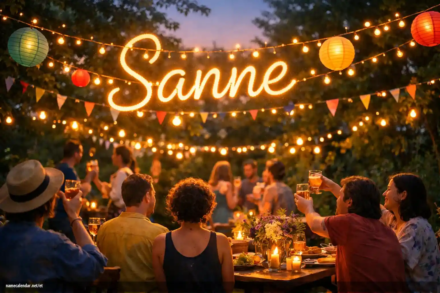 Nimepäeva ja nime tähistamine - Sanne
