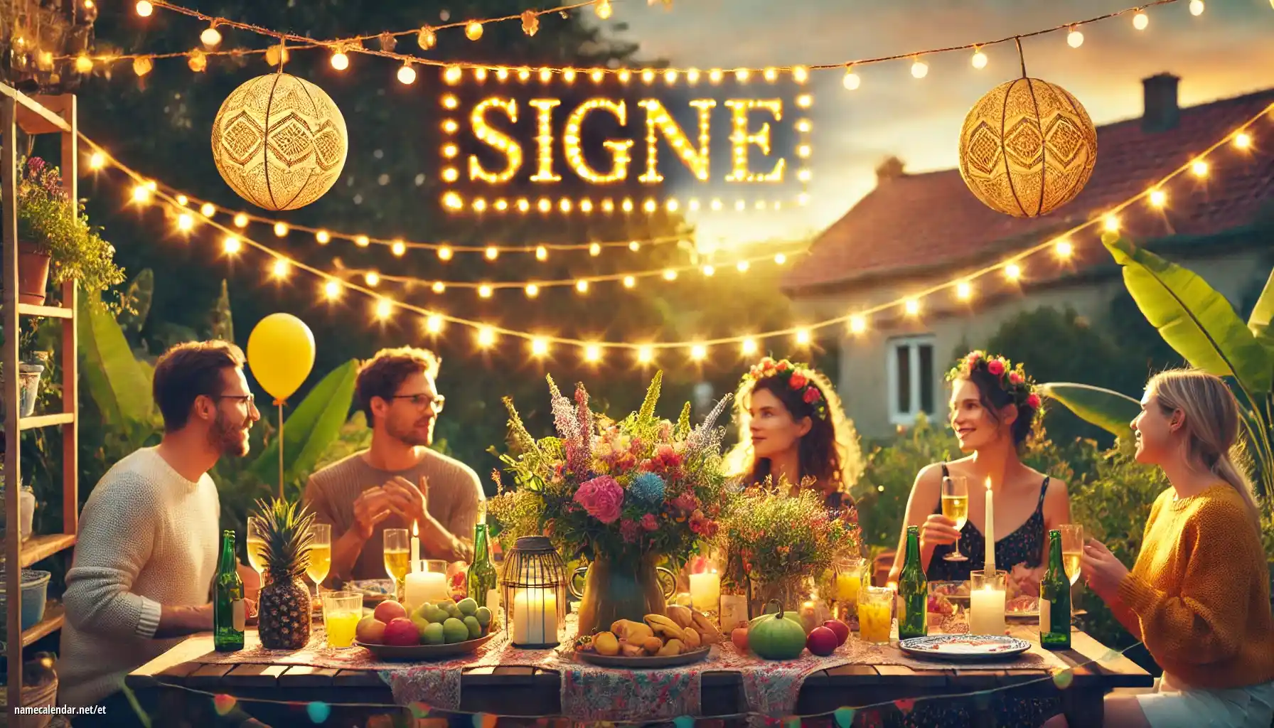 Nimepäeva ja nime tähistamine - Signe