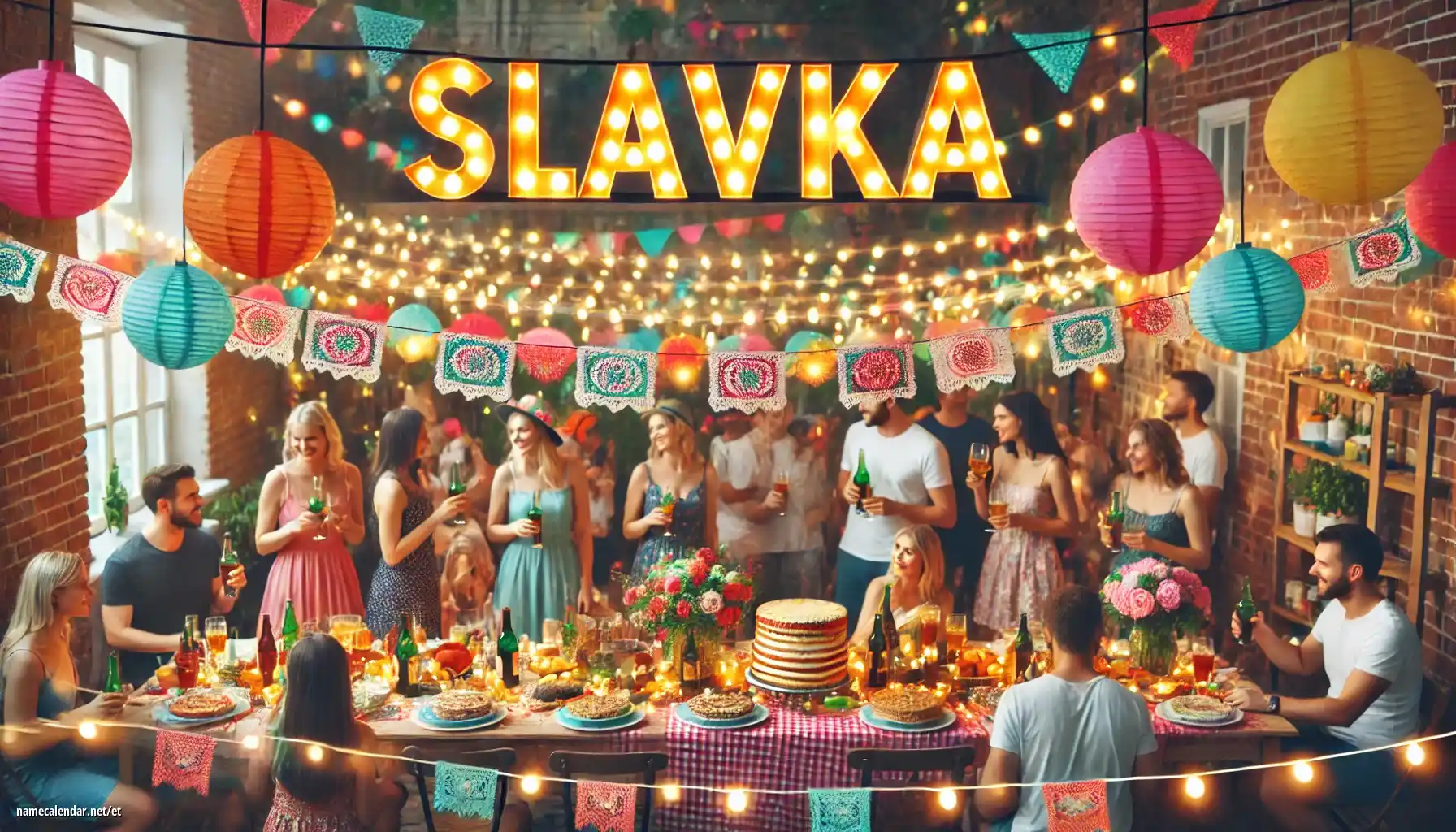 Nimepäeva ja nime tähistamine - Slavka