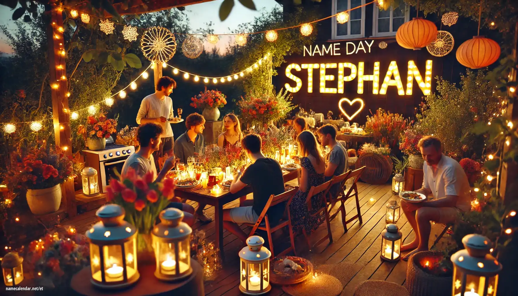 Nimepäeva ja nime tähistamine - Stephan