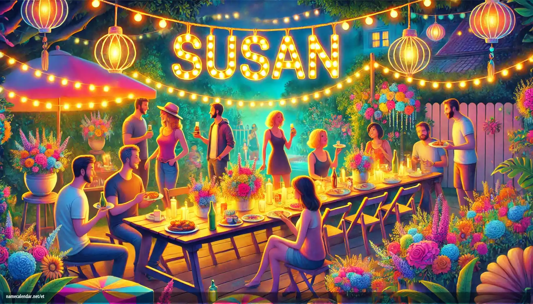 Nimepäeva ja nime tähistamine - Susan