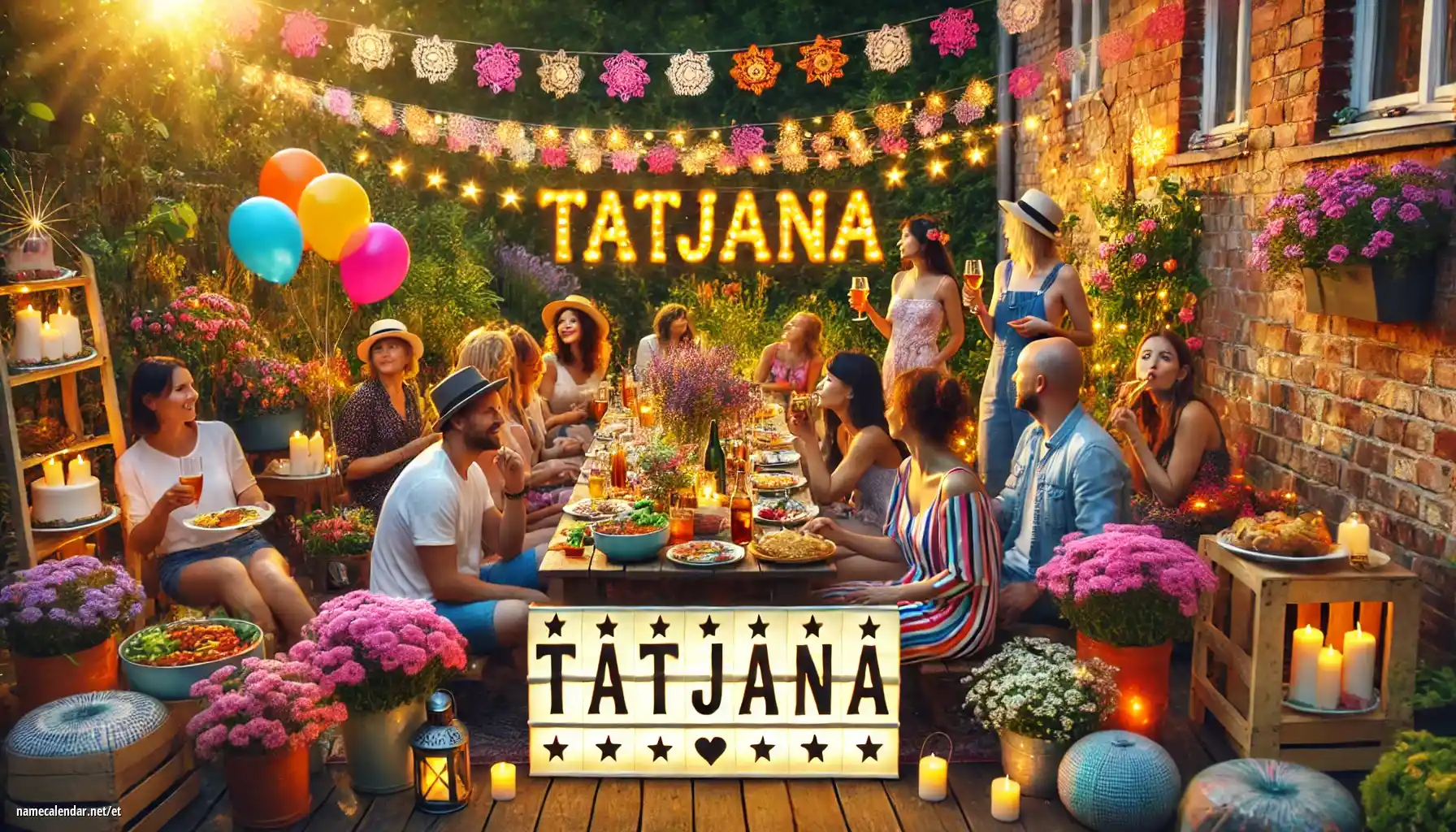 Nimepäeva ja nime tähistamine - Tatjana