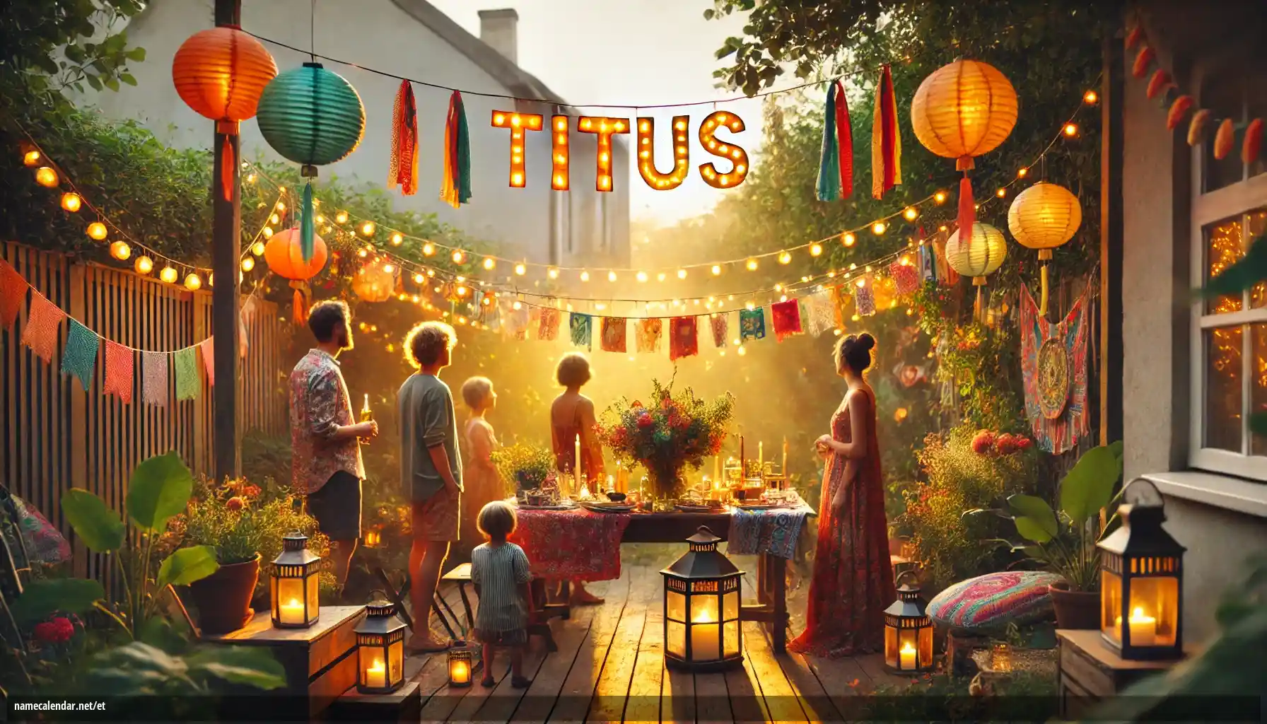 Nimepäeva ja nime tähistamine - Titus