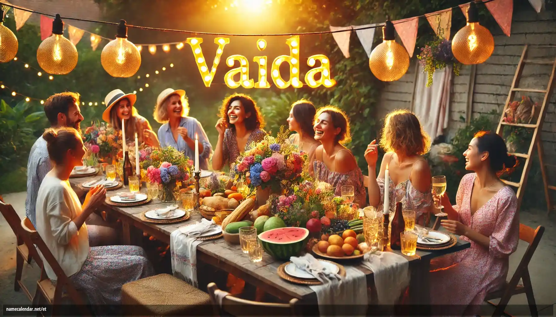 Nimepäeva ja nime tähistamine - Vaida
