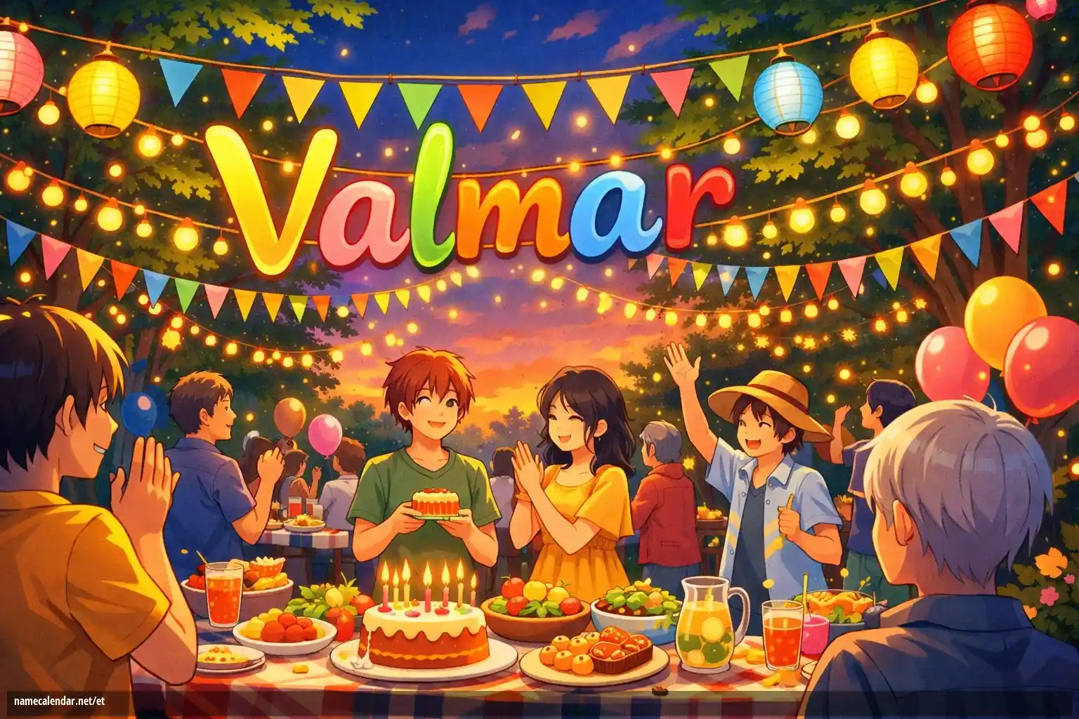 Nimepäeva ja nime tähistamine - Valmar