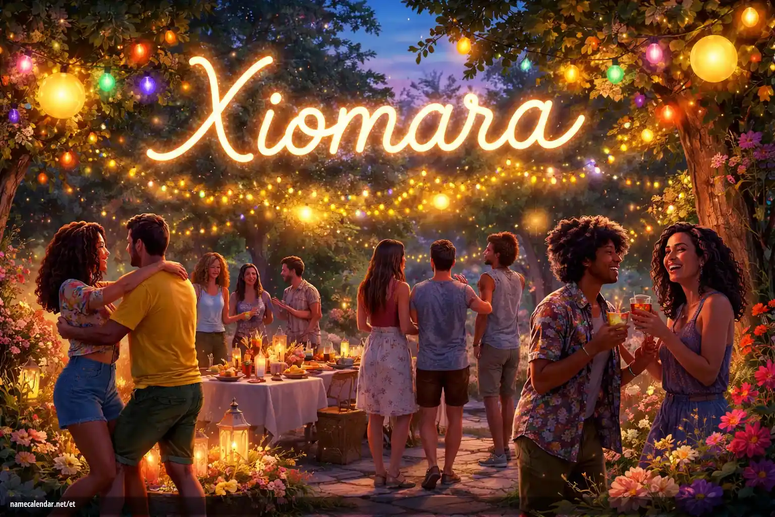 Nimepäeva ja nime tähistamine - Xiomara