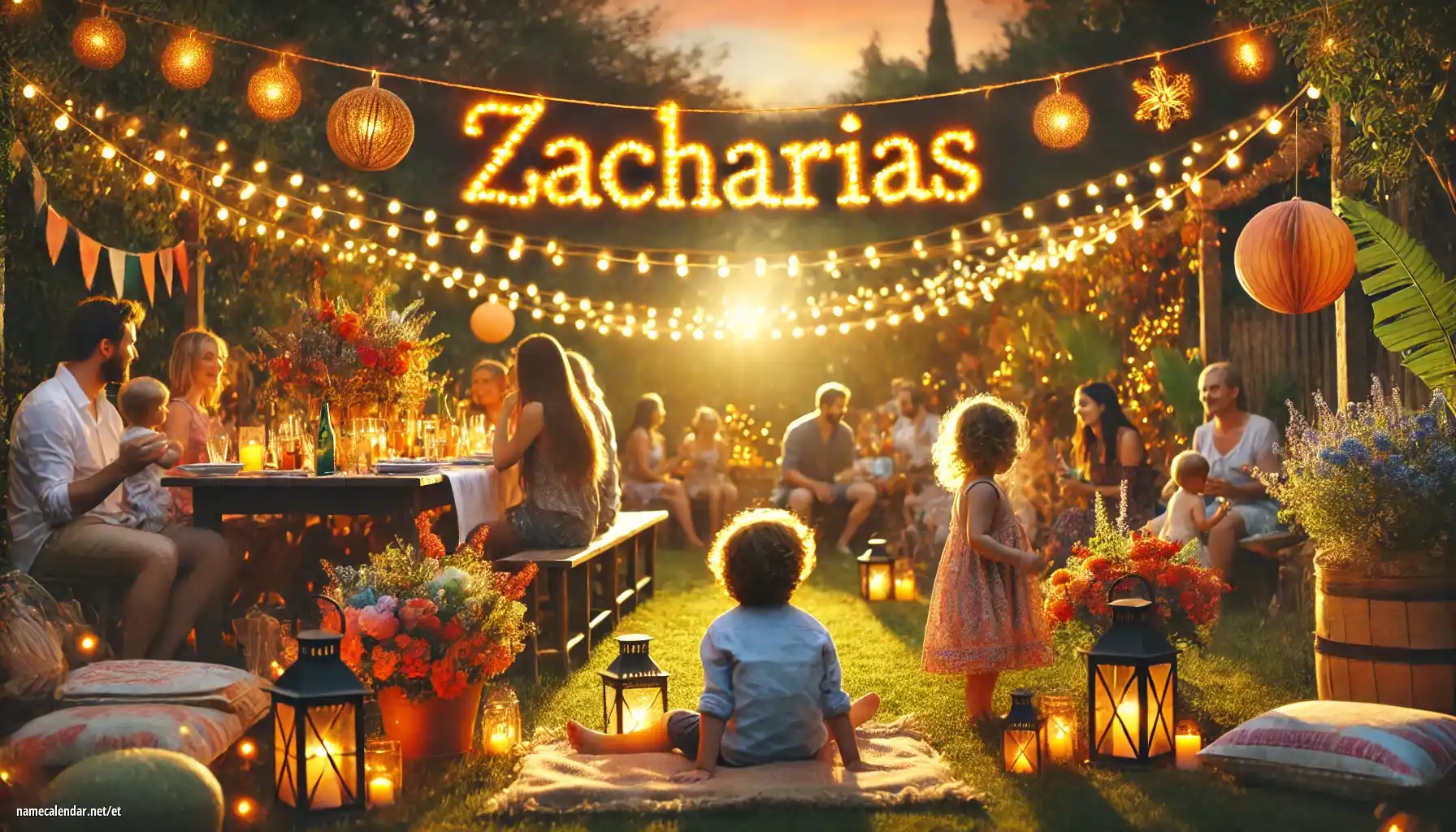 Nimepäeva ja nime tähistamine - Zacharias