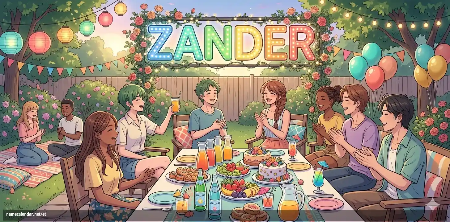 Nimepäeva ja nime tähistamine - Zander