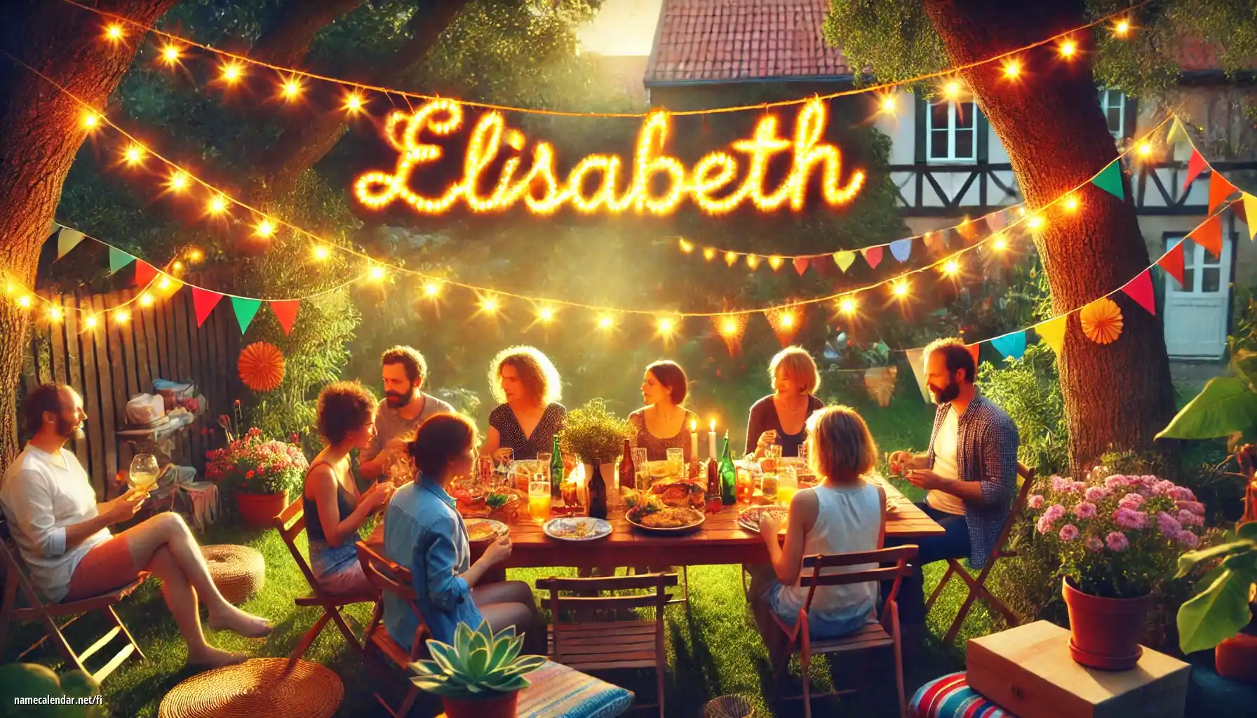 Nimipäivän ja nimen juhliminen - Élisabeth