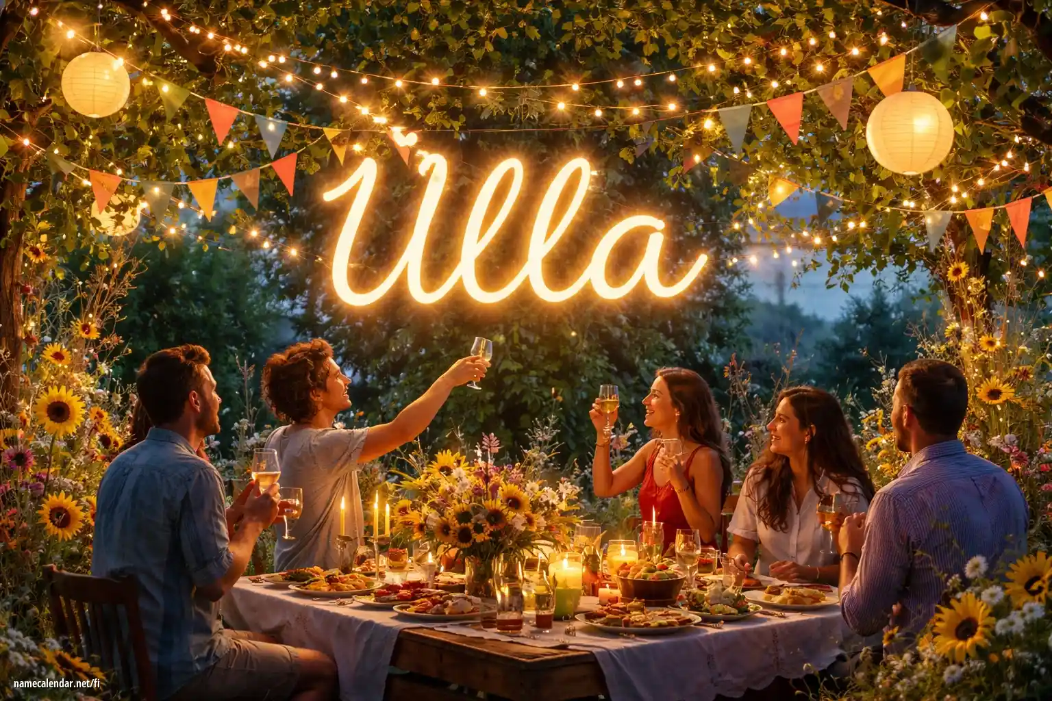 Nimipäivän ja nimen juhliminen - Ülla