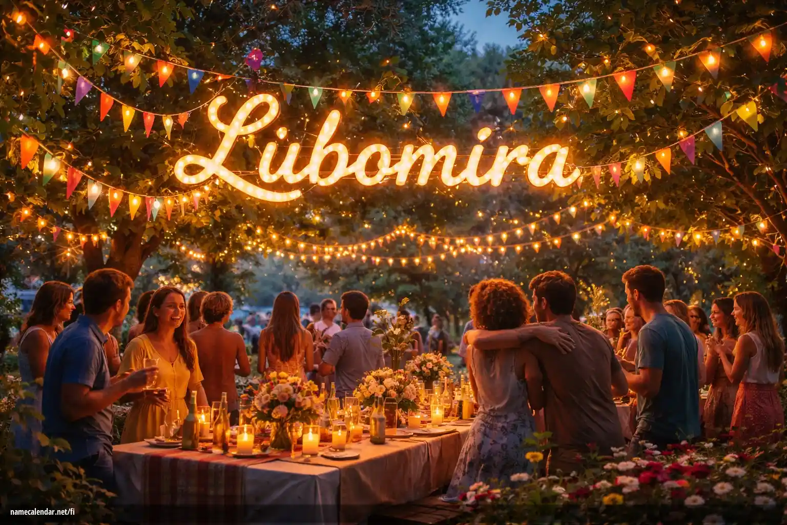 Nimipäivän ja nimen juhliminen - Ľubomíra