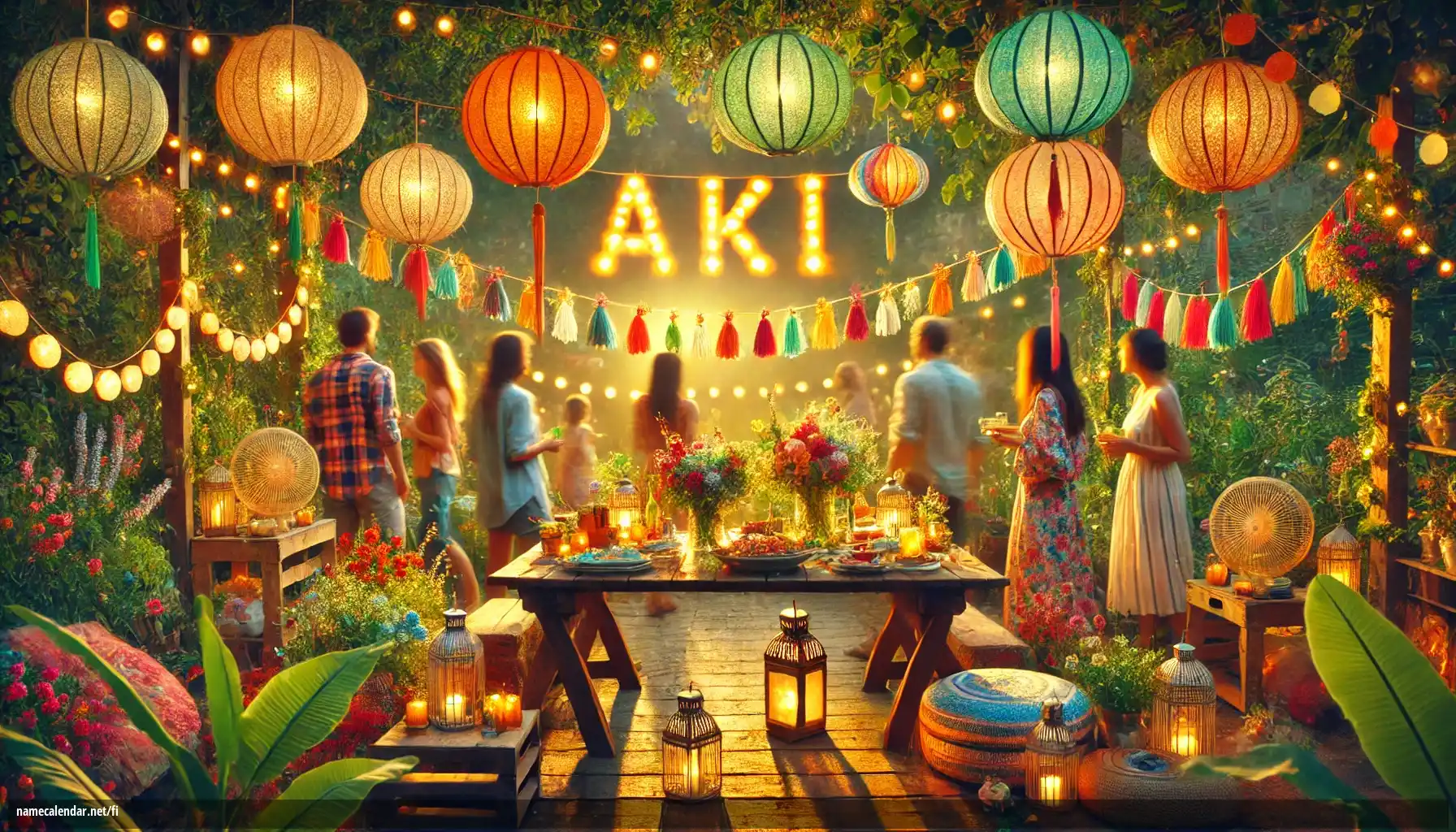 Nimipäivän ja nimen juhliminen - Aki