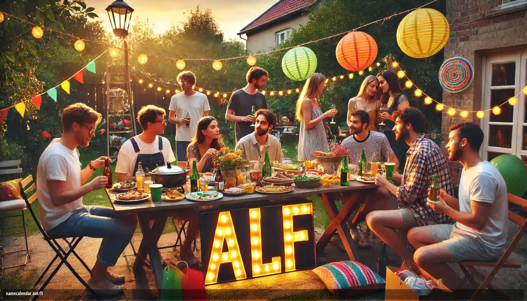 Nimipäivän ja nimen juhliminen - Alf