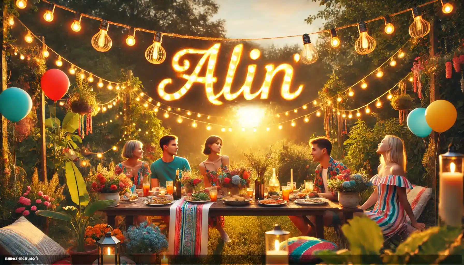 Nimipäivän ja nimen juhliminen - Alin