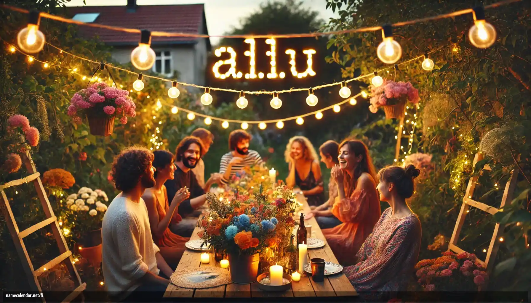 Nimipäivän ja nimen juhliminen - Allu