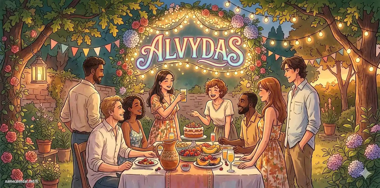 Nimipäivän ja nimen juhliminen - Alvydas