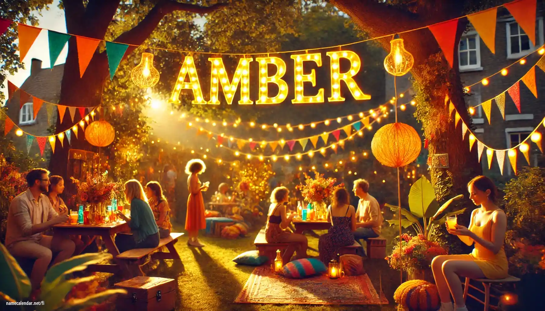 Nimipäivän ja nimen juhliminen - Amber