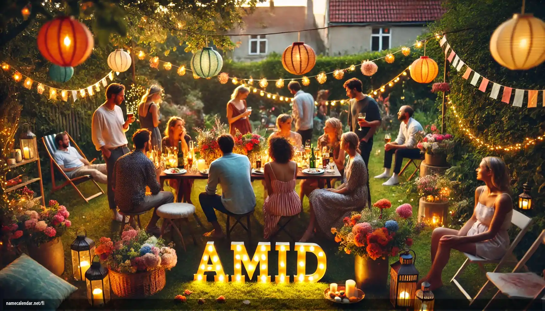 Nimipäivän ja nimen juhliminen - Amid