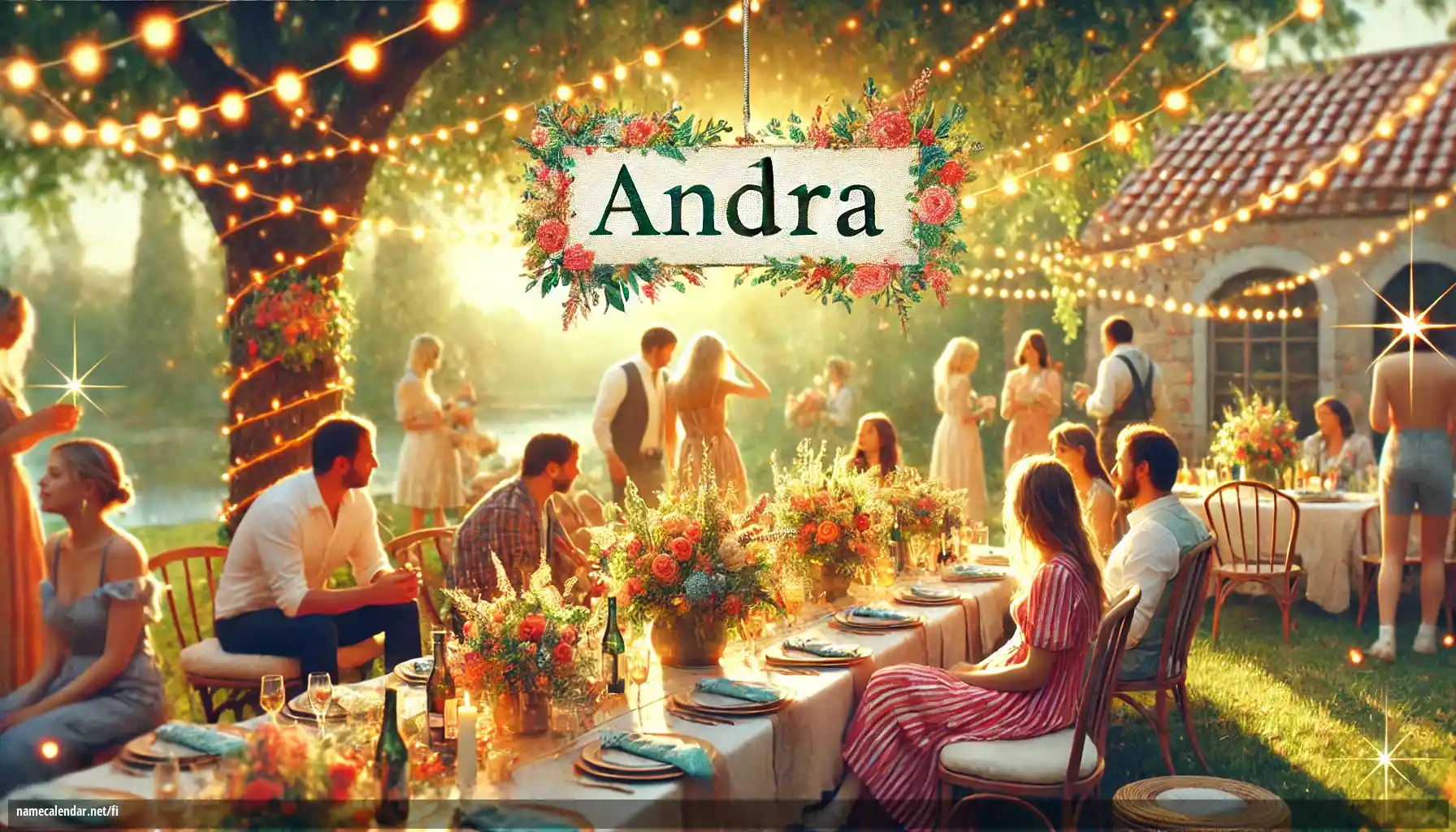Nimipäivän ja nimen juhliminen - Andra