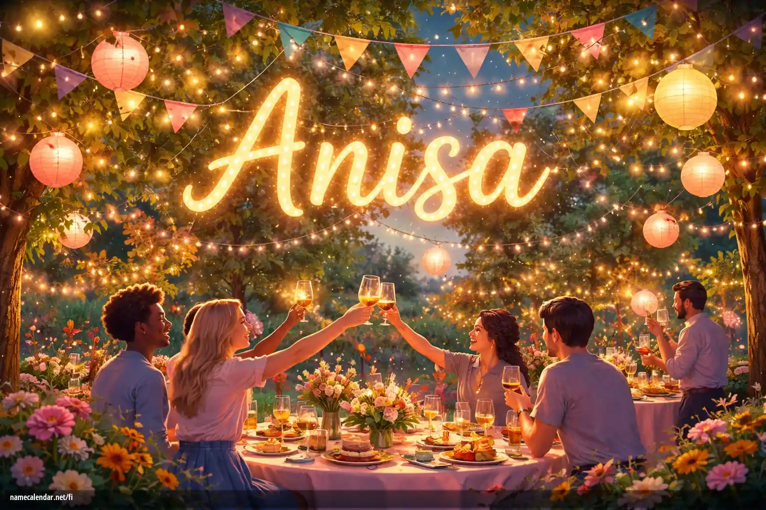 Nimipäivän ja nimen juhliminen - Anisa