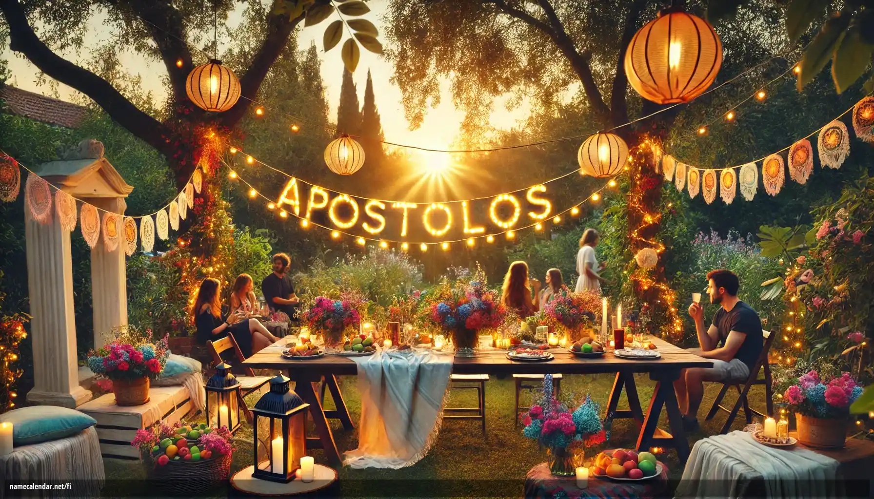 Nimipäivän ja nimen juhliminen - Apostolos