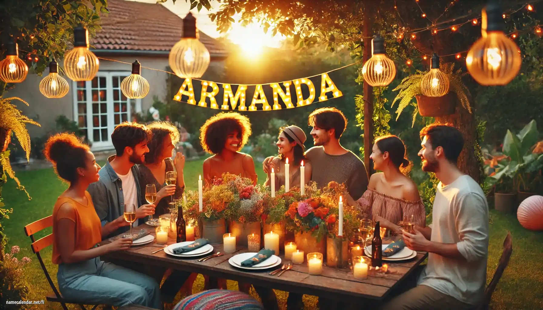 Nimipäivän ja nimen juhliminen - Armanda