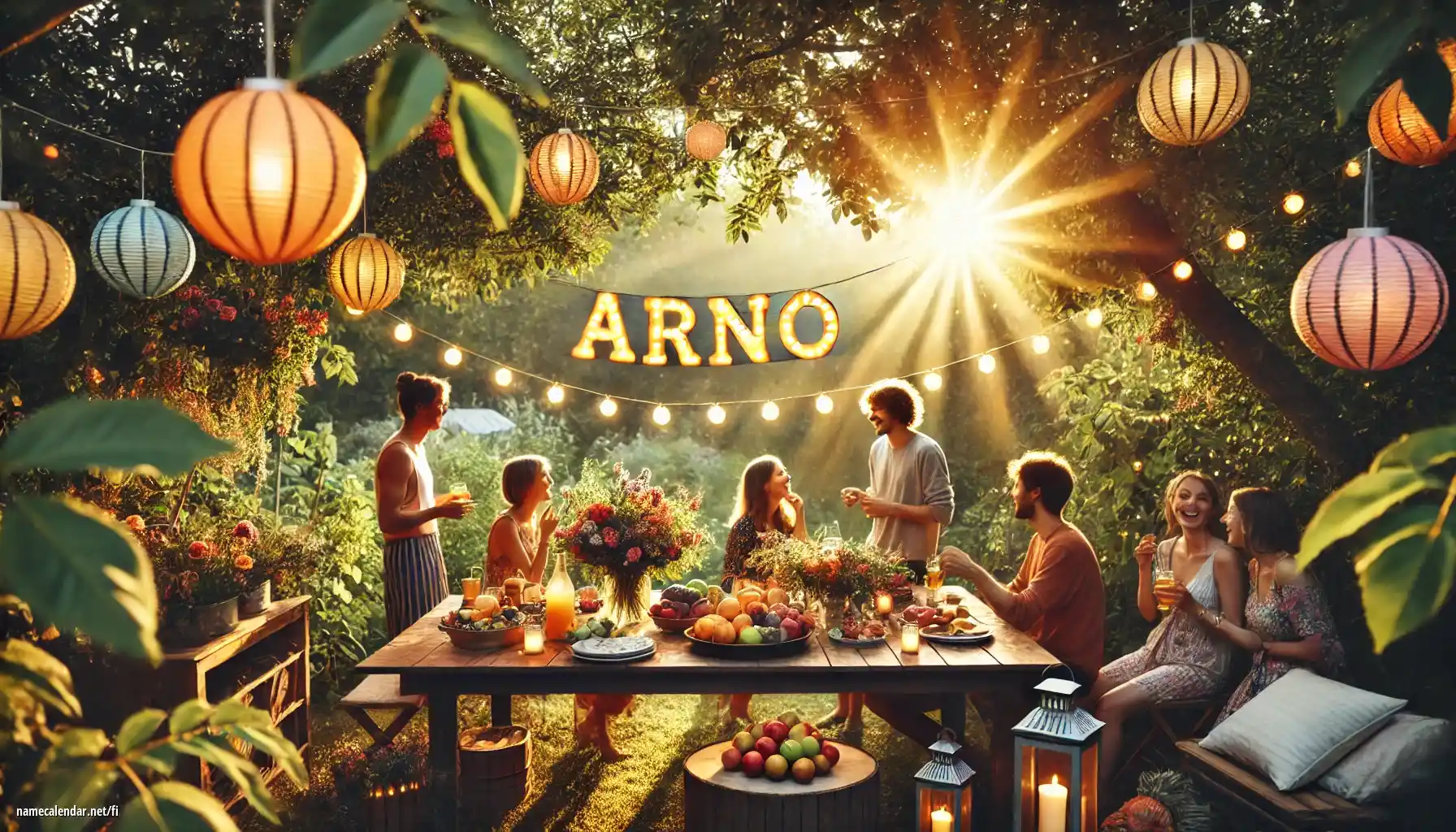 Nimipäivän ja nimen juhliminen - Arno