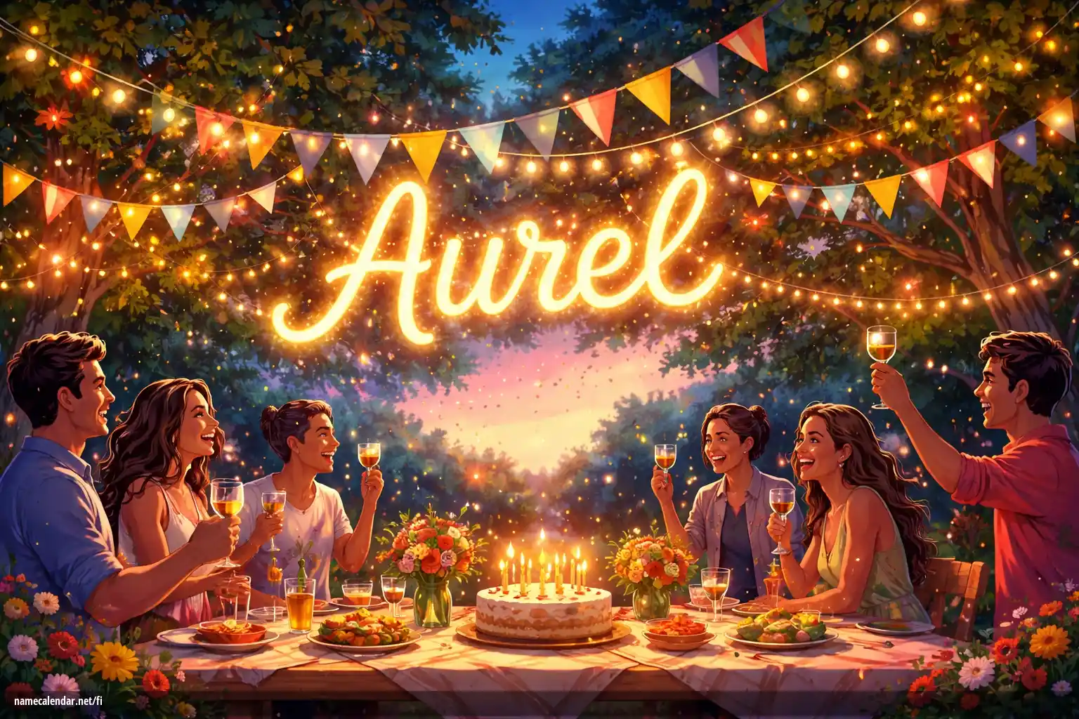 Nimipäivän ja nimen juhliminen - Aurel