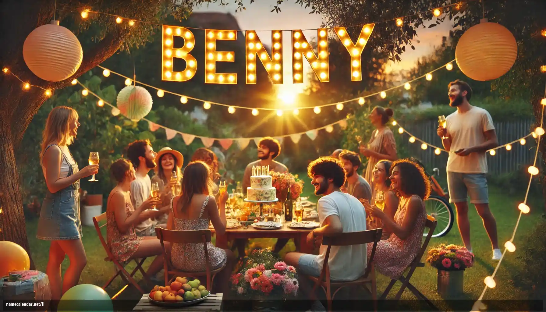 Nimipäivän ja nimen juhliminen - Benny