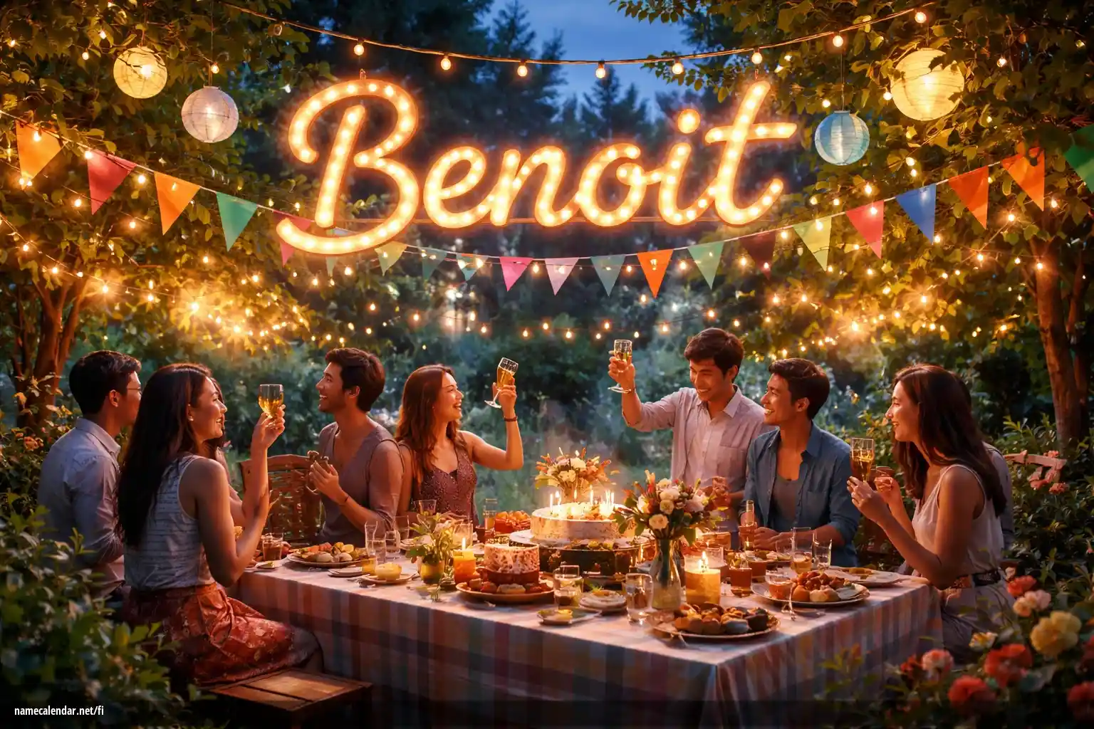 Nimipäivän ja nimen juhliminen - Benoit