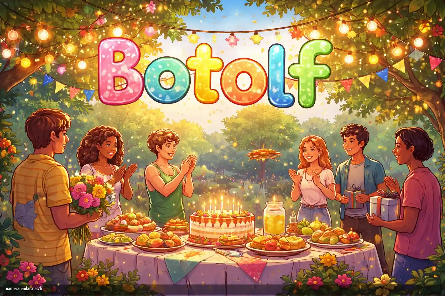 Nimipäivän ja nimen juhliminen - Botolf