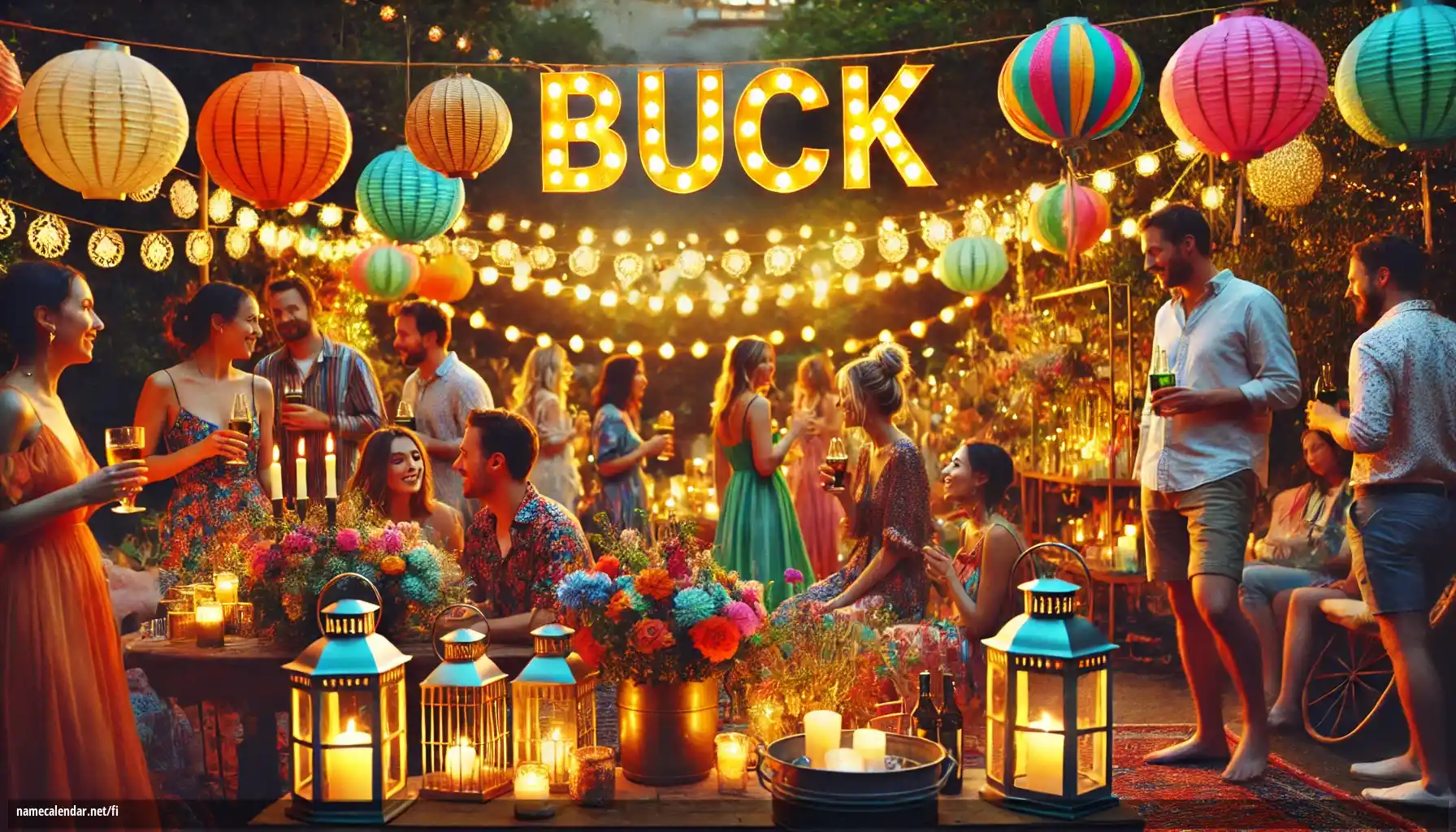 Nimipäivän ja nimen juhliminen - Buck