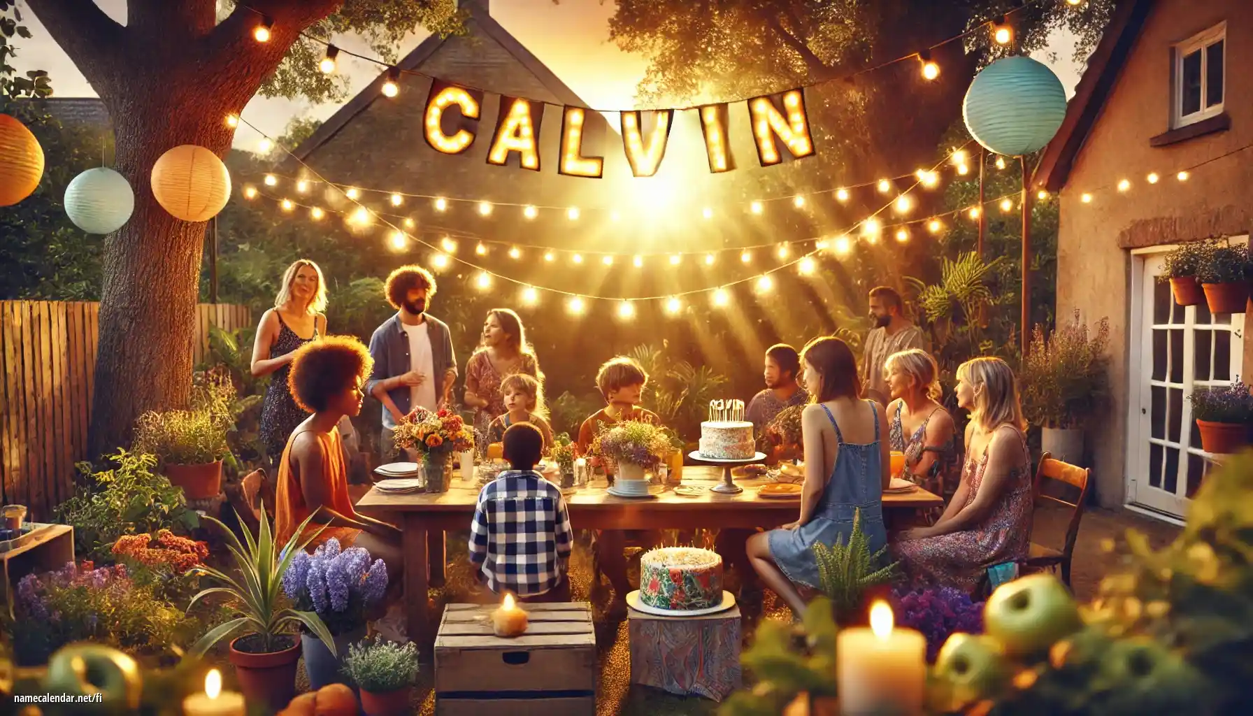 Nimipäivän ja nimen juhliminen - Calvin